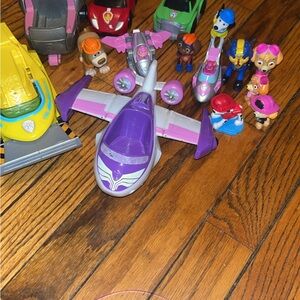 Paw Patrol Purple and Pink Jet Action Figure Set